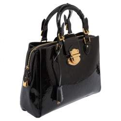 مملوكة مسبقًا Louis Vuitton Blue Nuit Monogram Vernis Melrose Avenue Bag