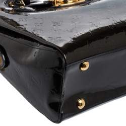 مملوكة مسبقًا Louis Vuitton Blue Nuit Monogram Vernis Melrose Avenue Bag