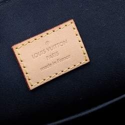 Pre Owned Louis Vuitton Terre D’Ombre Monogram Vernis Alma GM Bag