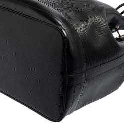 Pre Owned Louis Vuitton Black Epi Leather Vintage Noé Bag