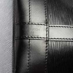 Pre Owned Louis Vuitton Black Epi Leather Vintage Noé Bag