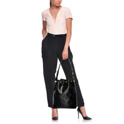 Pre Owned Louis Vuitton Black Epi Leather Vintage Noé Bag