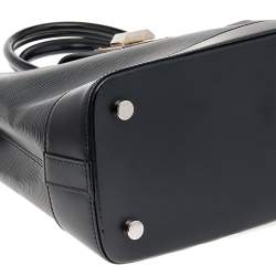 Pre Owned Louis Vuitton Black Electric Epi Leather Mirabeau GM Bag