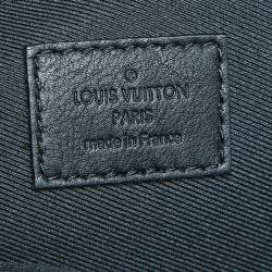 Pre Owned حقيبة ظهر لوي فيتون بالم سبرينغز جلد زهور ماليتاغ أسود متوسطة