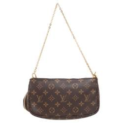 مملوكة مسبقًا Louis Vuitton Khaki Monogram Canvas Multi Pochette Accessoires