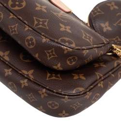 مملوكة مسبقًا Louis Vuitton Khaki Monogram Canvas Multi Pochette Accessoires