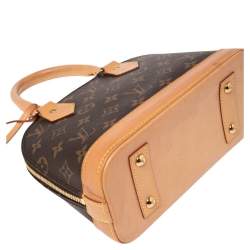 Pre Owned Louis Vuitton Monogram Canvas Alma BB Bag