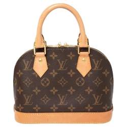 Pre Owned Louis Vuitton Monogram Canvas Alma BB Bag