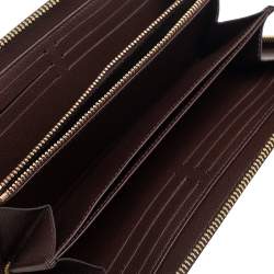 Louis Vuitton Damier Ebene Canvas Zippy Wallet