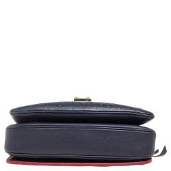 Pre Owned حقيبة لوي فيتون بوشيت ميتيس جلد مطبوع مونوغرامي أزرق 