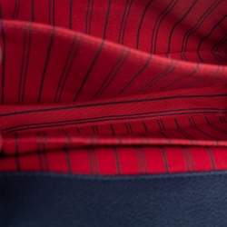 Pre Owned حقيبة لوي فيتون بوشيت ميتيس جلد مطبوع مونوغرامي أزرق 