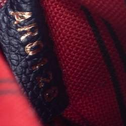 Pre Owned حقيبة لوي فيتون بوشيت ميتيس جلد مطبوع مونوغرامي أزرق 