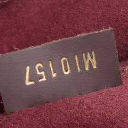 مملوكة مسبقًا Louis Vuitton Bordeaux Damier Ebene Canvas Brittany BB Bag