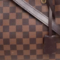 مملوكة مسبقًا Louis Vuitton Bordeaux Damier Ebene Canvas Brittany BB Bag