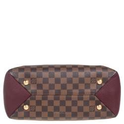 مملوكة مسبقًا Louis Vuitton Bordeaux Damier Ebene Canvas Brittany BB Bag