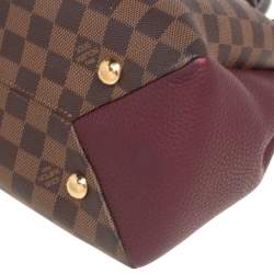 مملوكة مسبقًا Louis Vuitton Bordeaux Damier Ebene Canvas Brittany BB Bag