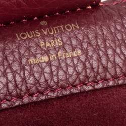 مملوكة مسبقًا Louis Vuitton Bordeaux Damier Ebene Canvas Brittany BB Bag