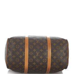 Pre Owned Louis Vuitton Monogram Canvas Sac Souple 35 Bag