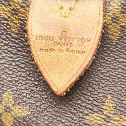 Pre Owned Louis Vuitton Monogram Canvas Sac Souple 35 Bag