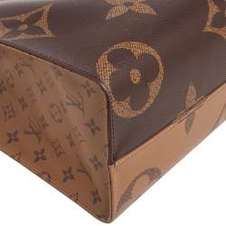Pre Owned Louis Vuitton Reverse Monogram Canvas Giant Onthego MM Bag