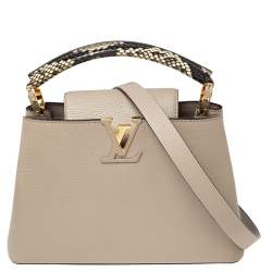 Louis Vuitton Capucines BB Galet in Taurillon Leather with Gold-tone - US
