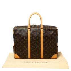 Pre Owned Louis Vuitton Monogram Canvas Porte Documents Voyage Briefcase