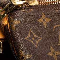 Louis Vuitton Brown Monogram Canvas Keepall Bandouliere 60 Duffel Bag