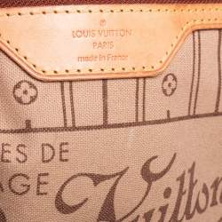 Louis Vuitton Monogram Canvas Neverfull MM Bag