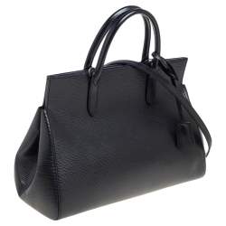 مملوكة مسبقًا حقيبة لوي فيتون مارلي جلد إيبي أسود متوسطة