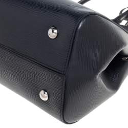 مملوكة مسبقًا ح قيبة لوي فيتون مارلي جلد إيبي أسود متوسطة