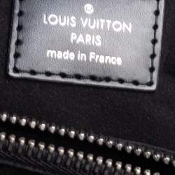 مملوكة مسبقًا حقيبة لوي فيتون مارلي جلد إيبي أسود متوسطة