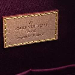 Louis Vuitton Griotte Monogram Vernis Alma GM Bag