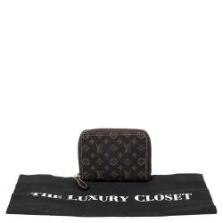 Louis Vuitton Brown Monogram Canvas Zippy Coin Purse