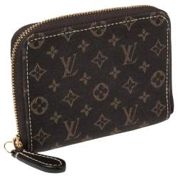 Louis Vuitton Brown Monogram Canvas Zippy Coin Purse
