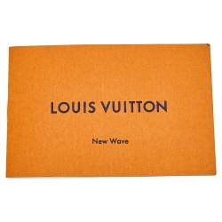 Pre Owned Louis Vuitton Black Leather New Wave Bumbag