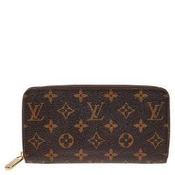 مملوكة مسبقًا Louis Vuitton Monogram Canvas Zippy Wallet