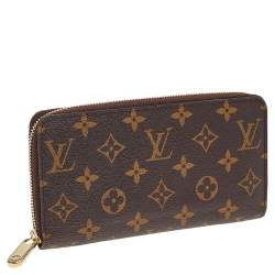 مملوكة مسبقًا Louis Vuitton Monogram Canvas Zippy Wallet