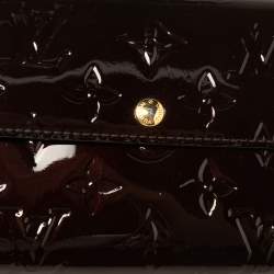 مملوكة مسبقًا محفظة لوي فيتون سارة فيرنيه أمارانت مونوغرامي