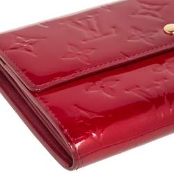 مملوكة مسبقًا محفظة لوي فيتون سارا بوم دامور فيرنيه مونوغرامي