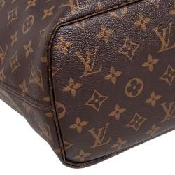 Louis Vuitton Monogram Canvas Neverfull MM Bag