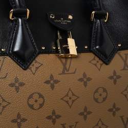 Pre Owned Louis Vuitton Monogram Canvas Leather City Malle Reverse Bag