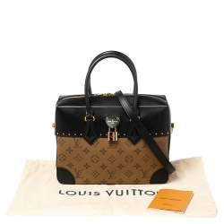 Pre Owned Louis Vuitton Monogram Canvas Leather City Malle Reverse Bag
