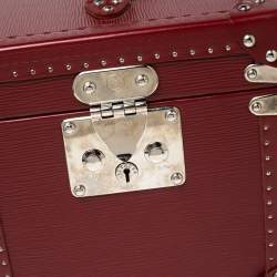 Louis Vuitton Red Epi Leather Boite Flacons Beauty Case