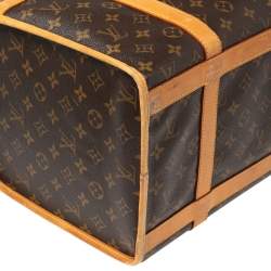 Louis Vuitton Monogram Canvas Sac Chien 40 Dog Carrier