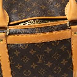 Louis Vuitton Monogram Canvas Sac Chien 40 Dog Carrier