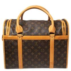 Louis Vuitton Monogram Canvas Sac Chien 40 Dog Carrier