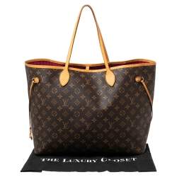 Louis Vuitton Monogram Canvas Neverfull GM Bag
