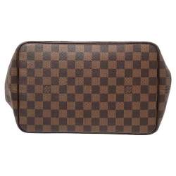 Pre Owned حقيبة لوي فيتون بيرغامو كانفاس دامييه إيبين متوسطة