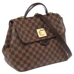 Pre Owned حقيبة لوي فيت ون بيرغامو كانفاس دامييه إيبين متوسطة