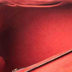 Pre Owned حقيبة لوي فيتون بيرغامو كانفاس دامييه إيبين متوسطة